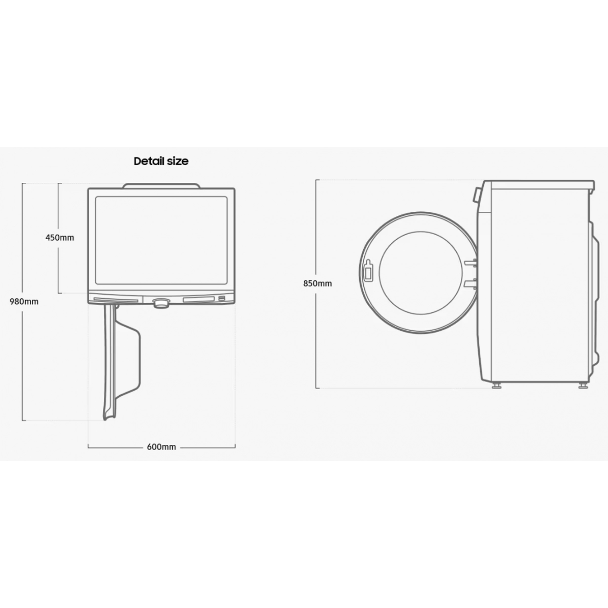 Samsung 三星 WW80AGAS21AXSH / Samsung WW80AGAS21AXSH / WW80AGAS21AXSH