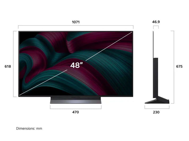 LG OLED48C5PCA / LG OLED48C5 / LG 48C5 / LG 48C5PCA / OLED48C5PCA / 48C5
