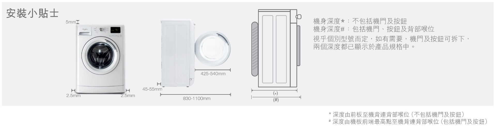 Whirlpool 惠而浦 FWG71283W / Whirlpool FWG71283W / FWG71283W